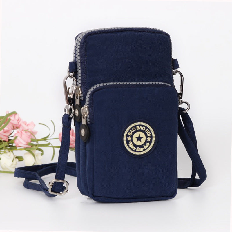 Women's Mini Fashion Cloth Wrist Vertical Phone Bags