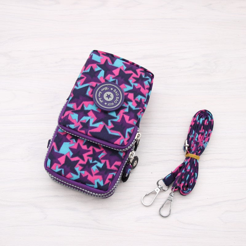 Women's Mini Fashion Cloth Wrist Vertical Phone Bags