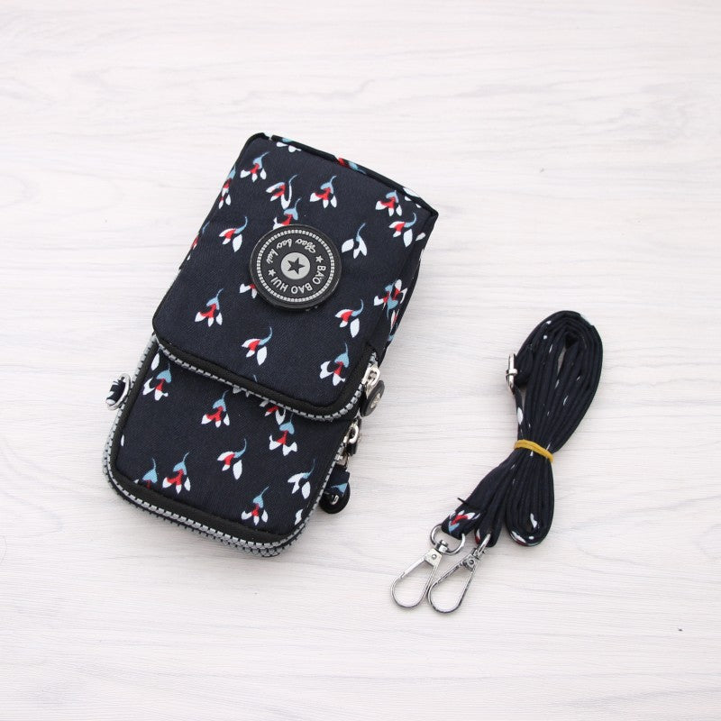 Women's Mini Fashion Cloth Wrist Vertical Phone Bags