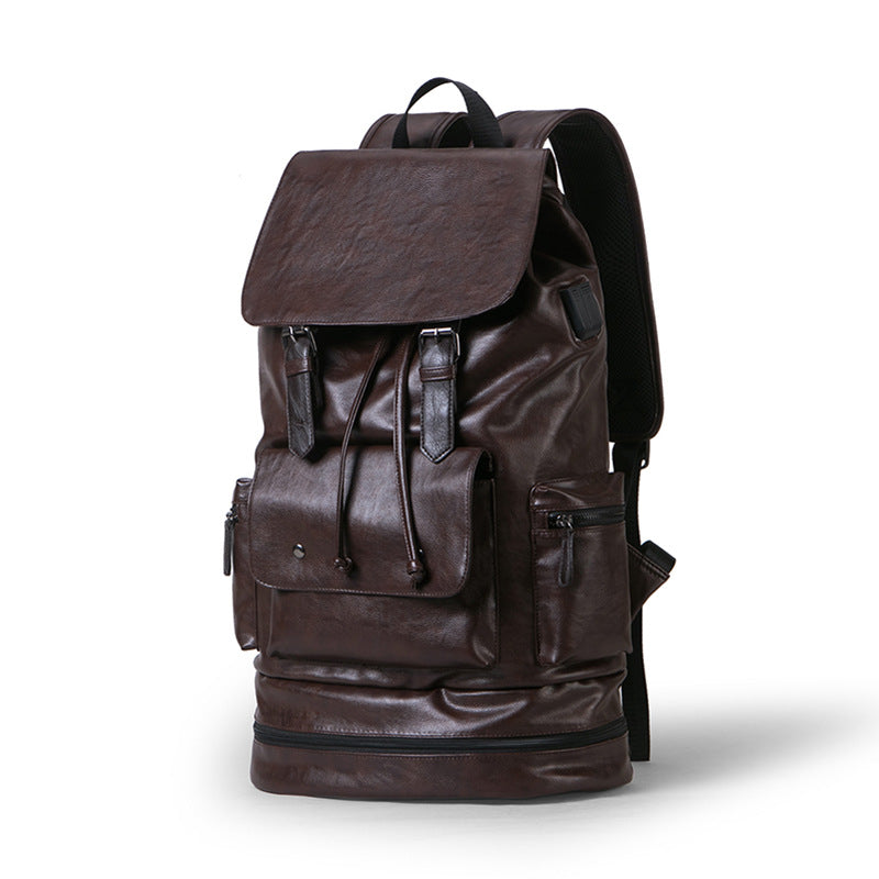 Men's Computer Business Mouth Fashion Large Capacity Backpacks