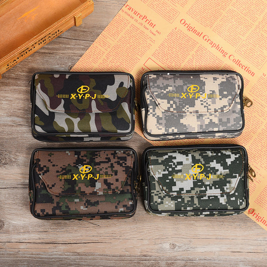Men's Mobile Leisure Cell Multifunctional Horizontal Vertical Men's Waist Packs