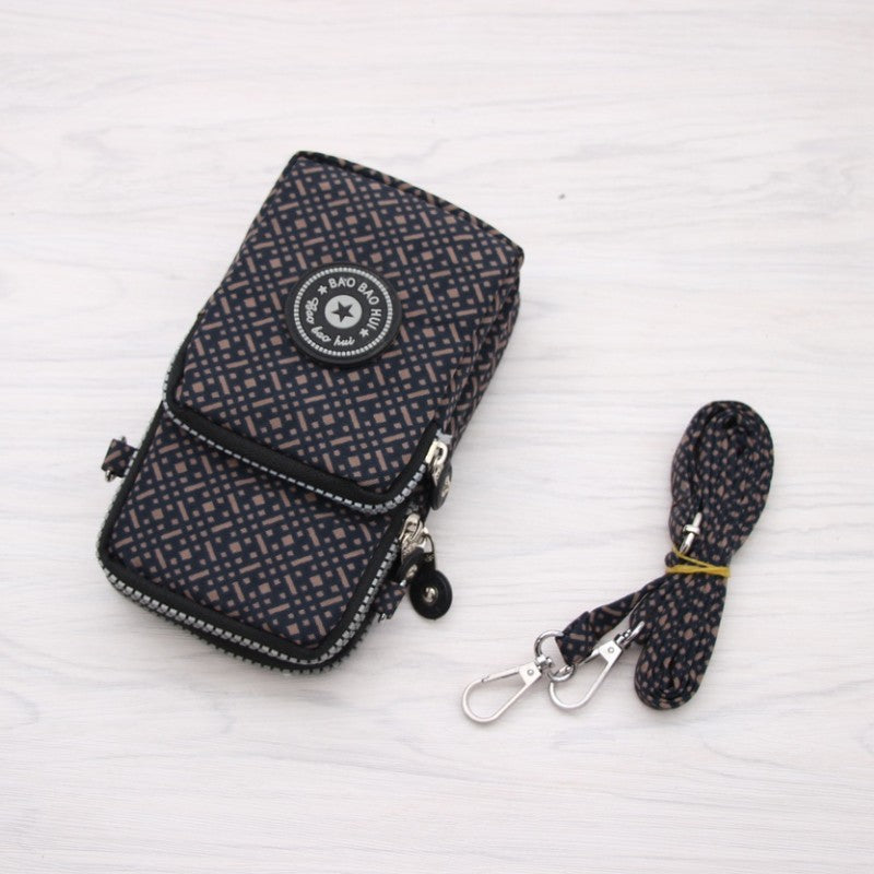 Women's Mini Fashion Cloth Wrist Vertical Phone Bags
