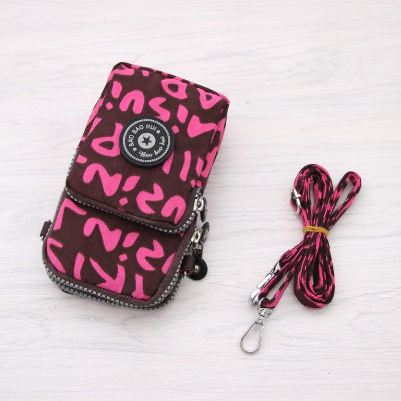 Women's Mini Fashion Cloth Wrist Vertical Phone Bags