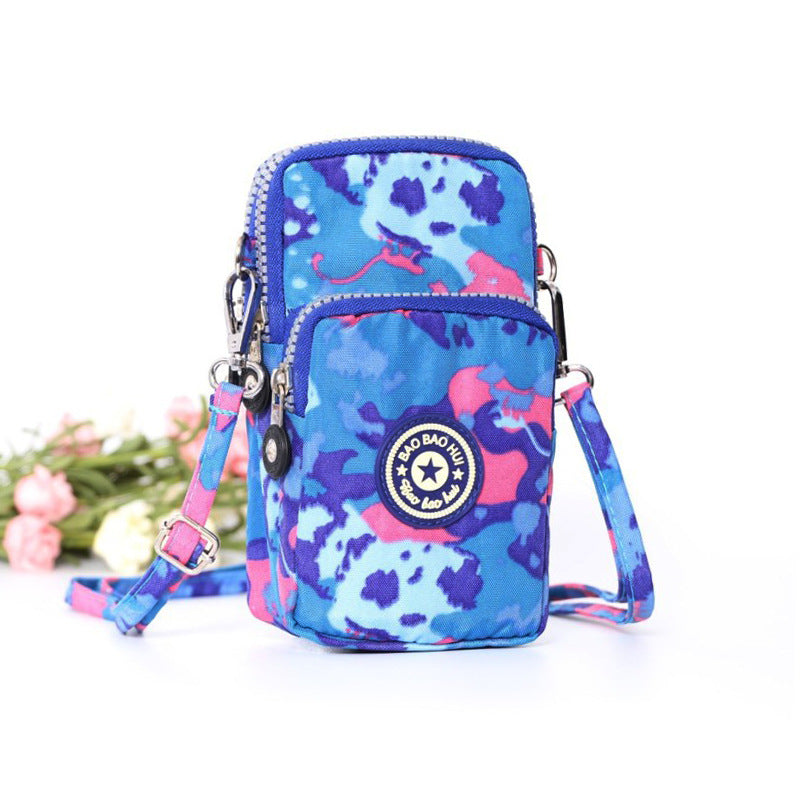 Women's Korean Style Mobile Halter Wrist Mini Phone Bags