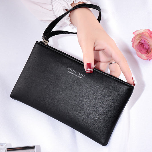 Women's Attractive Long Simple Fashion Mobile Phone Bags