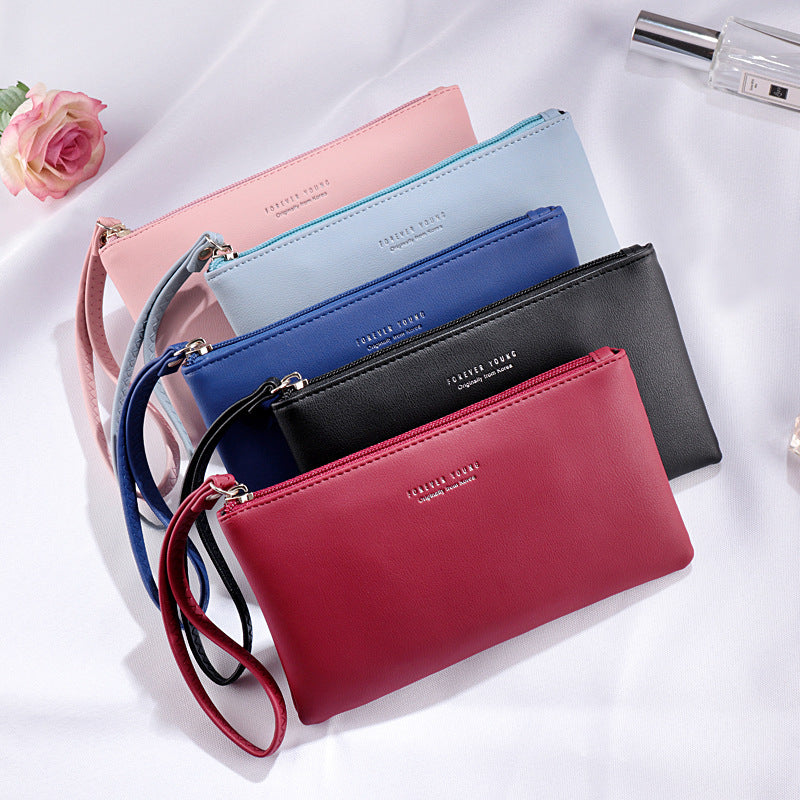 Women's Attractive Long Simple Fashion Mobile Phone Bags