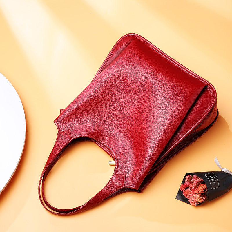 Women's First Layer Cowhide Summer Fashion Bags