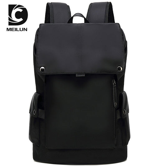 Fashion Trendy Unique Male High College Korean Style Large Capacity Backpacks