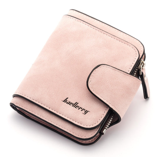 Women's Korean Matte Leather Cute Refreshing Ladies Wallets