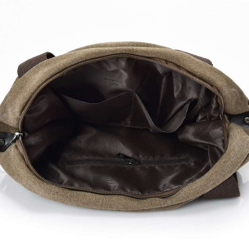 Women's Simple Artistic Canvas Portable Large Capacity Bags