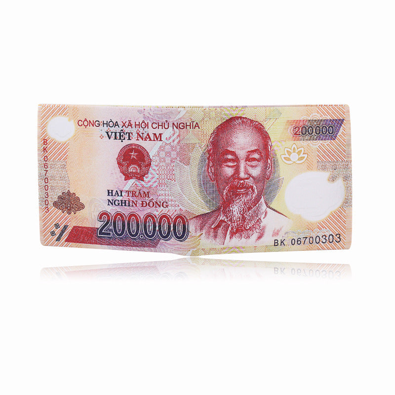 Women's & Men's Creative Short Print Pattern Various Countries American European Card Holder