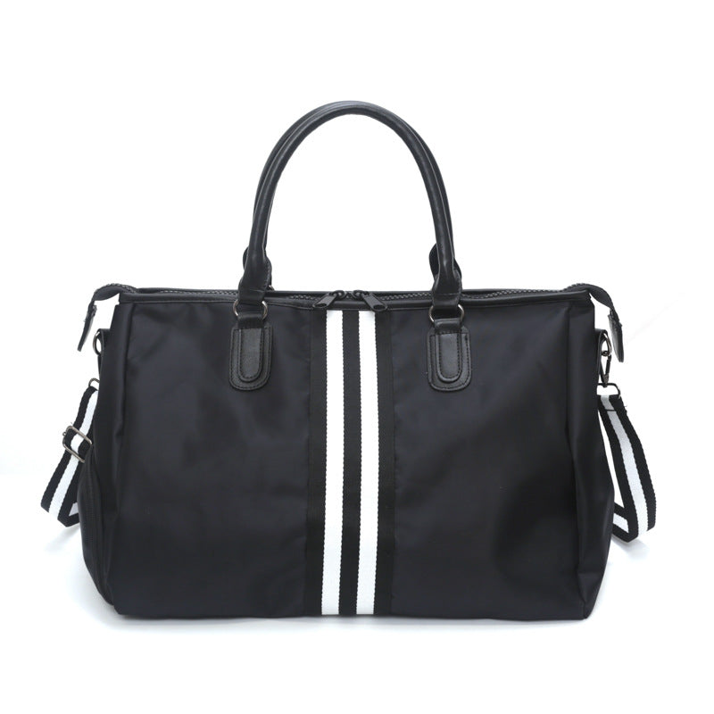 Women's & Men's & Short Distance Waterproof Simple Large Capacity Nylon Travel Bags