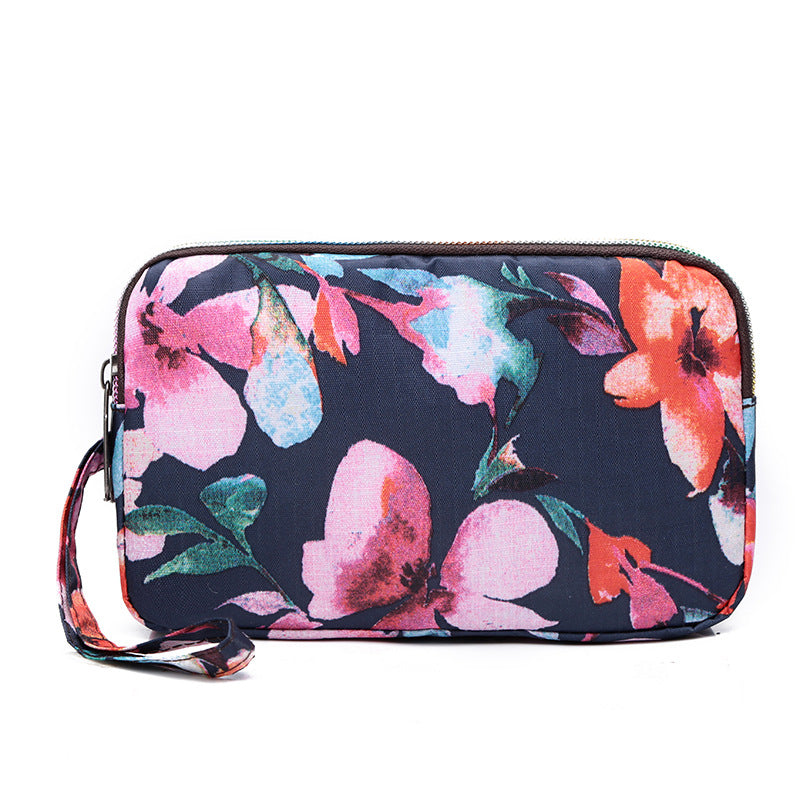 Women's Korean Printed Mobile Running Cloth Purses
