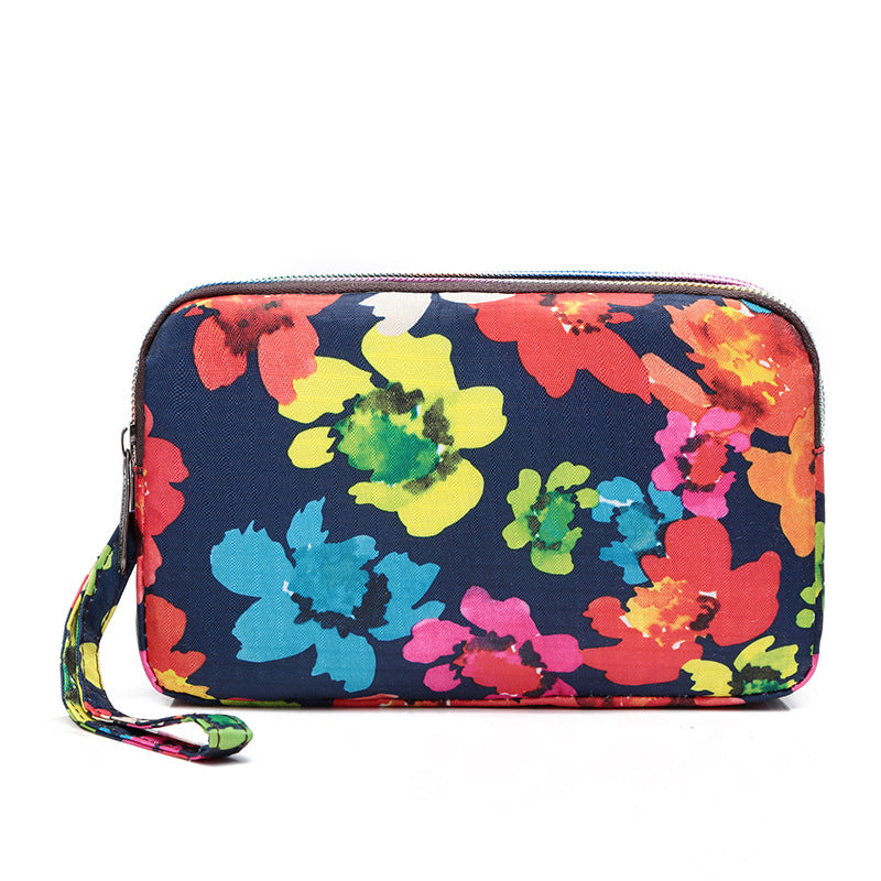 Women's Korean Printed Mobile Running Cloth Purses