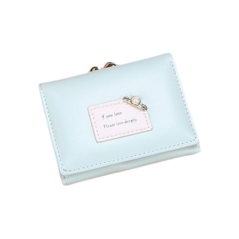 Classic Women's Korean Simple Fashion Short Card Holder