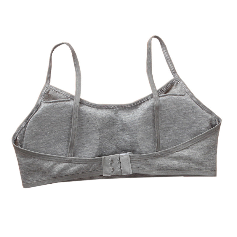 Sponge Mat Cotton Breathable Junior High School Everyday Bras