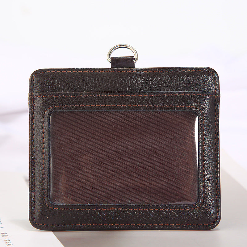 High-grade Employee Badge Identification Set Sling Card Holder