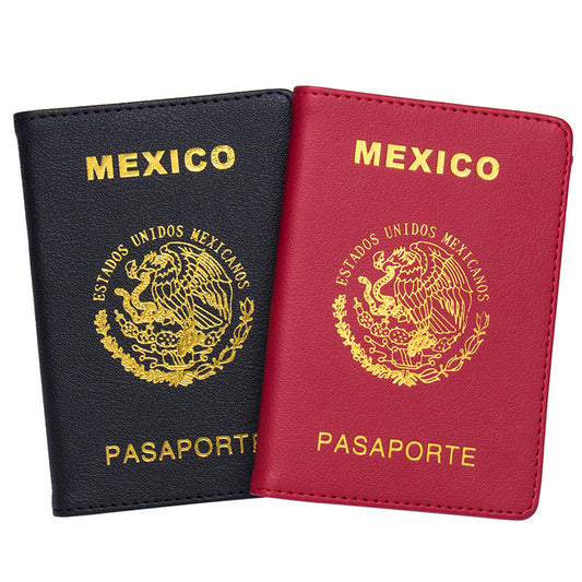 North America Mexico Passport Jacket Cover Card Holder