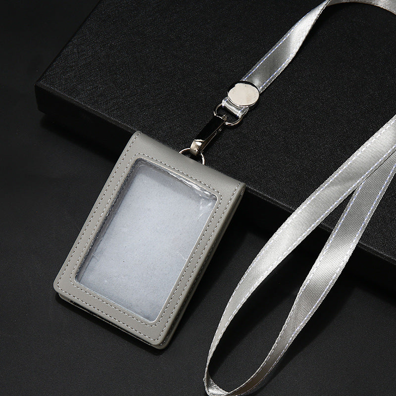 Leather Half Fold Air Airport Multiple Card Holder