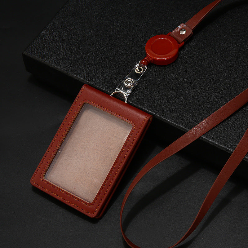 Leather Half Fold Air Airport Multiple Card Holder