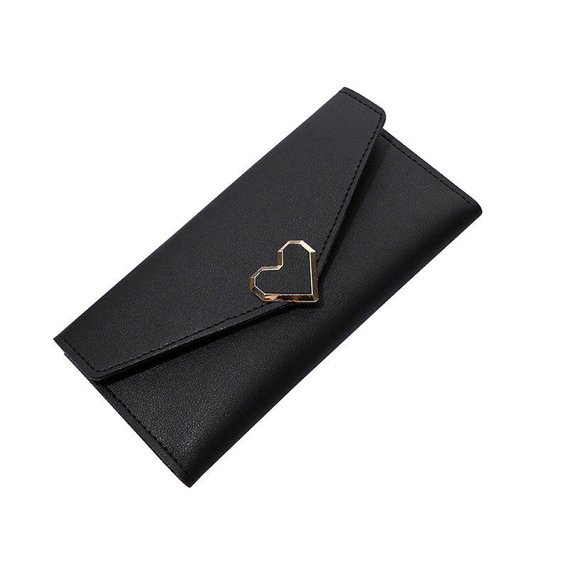 Women's Long Love Version Multiple Slots Handbags