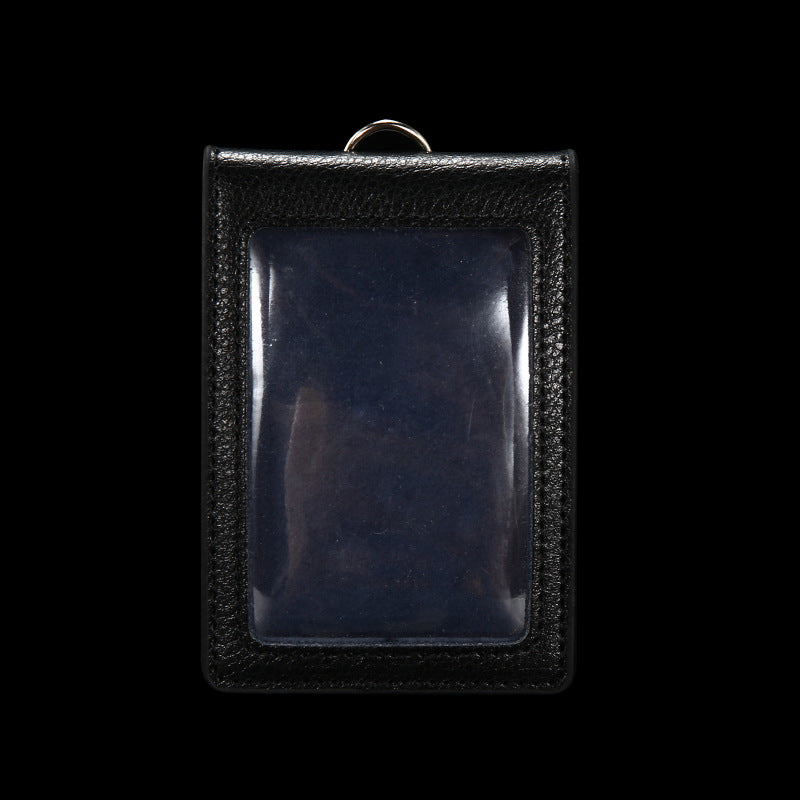 Leather Half Fold Air Airport Multiple Card Holder