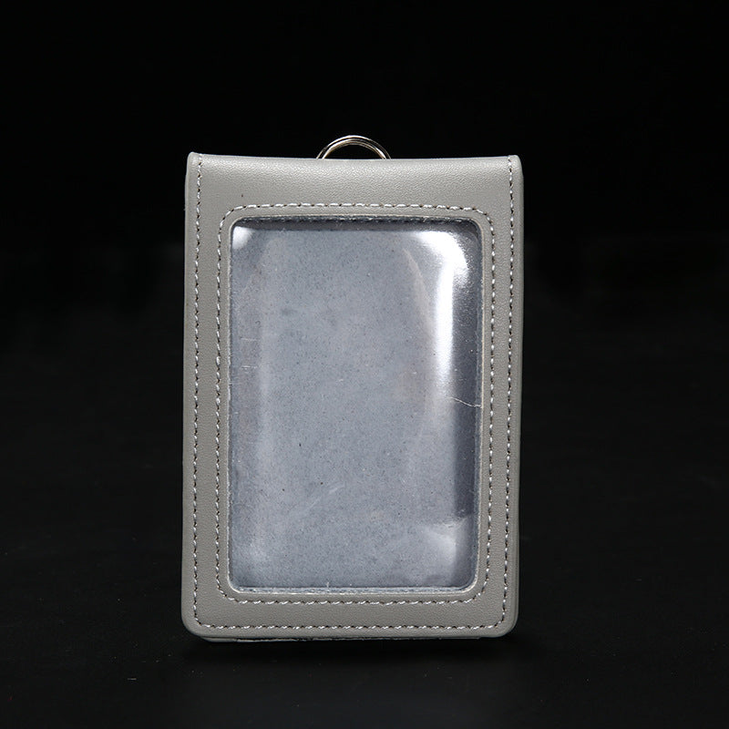 Leather Half Fold Air Airport Multiple Card Holder