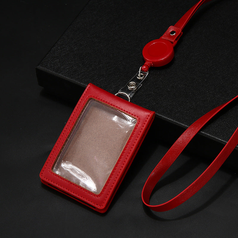 Leather Half Fold Air Airport Multiple Card Holder