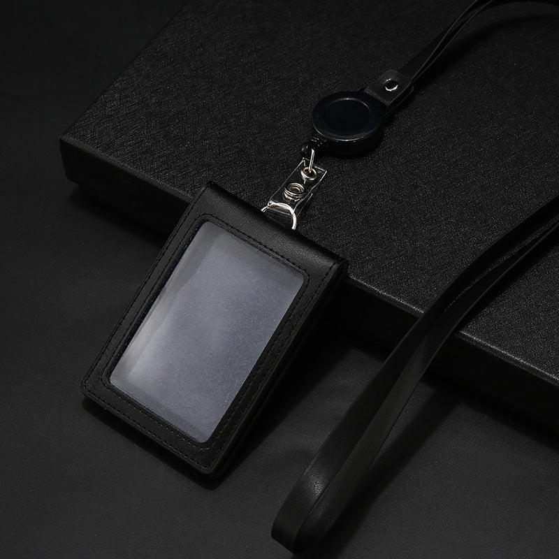 Leather Half Fold Air Airport Multiple Card Holder