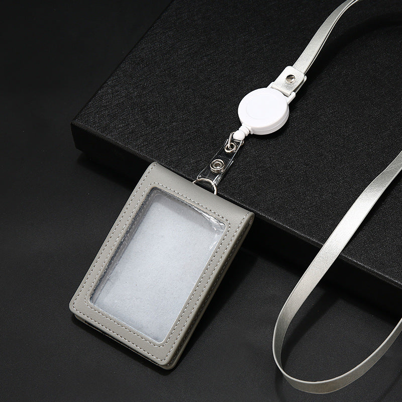 Leather Half Fold Air Airport Multiple Card Holder