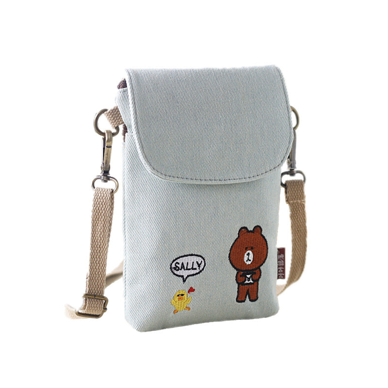 Glamorous Simple Denim Summer Carry-on Cloth Phone Bags