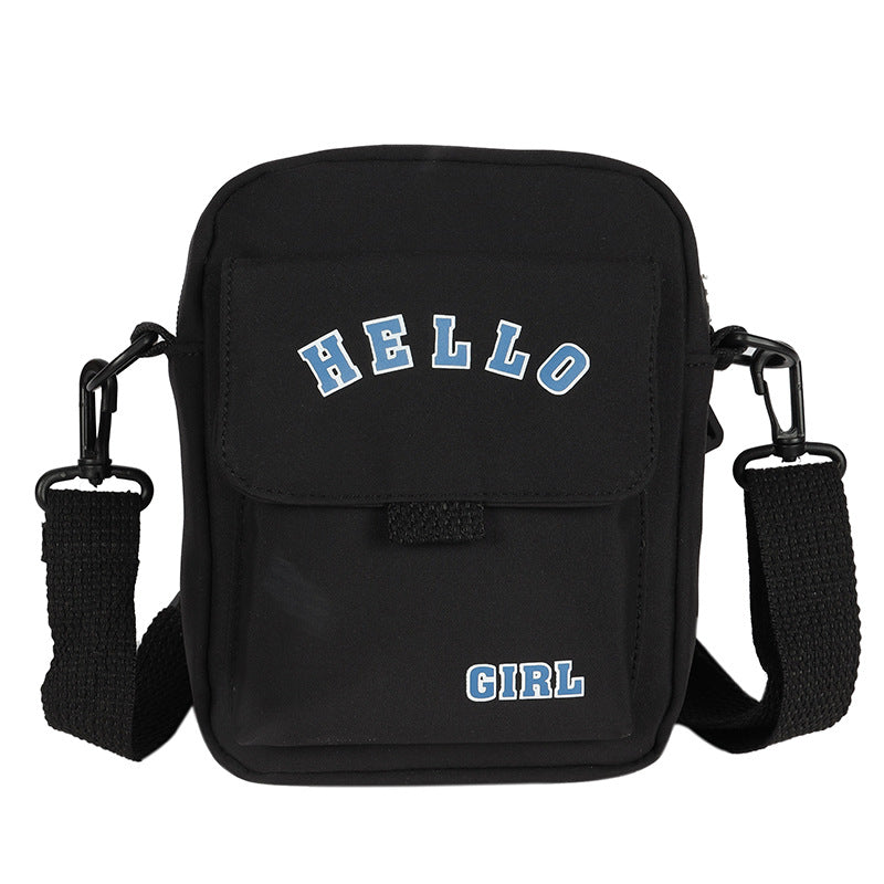 Korean Style Versatile Cute Contrast Color Crossbody Bags