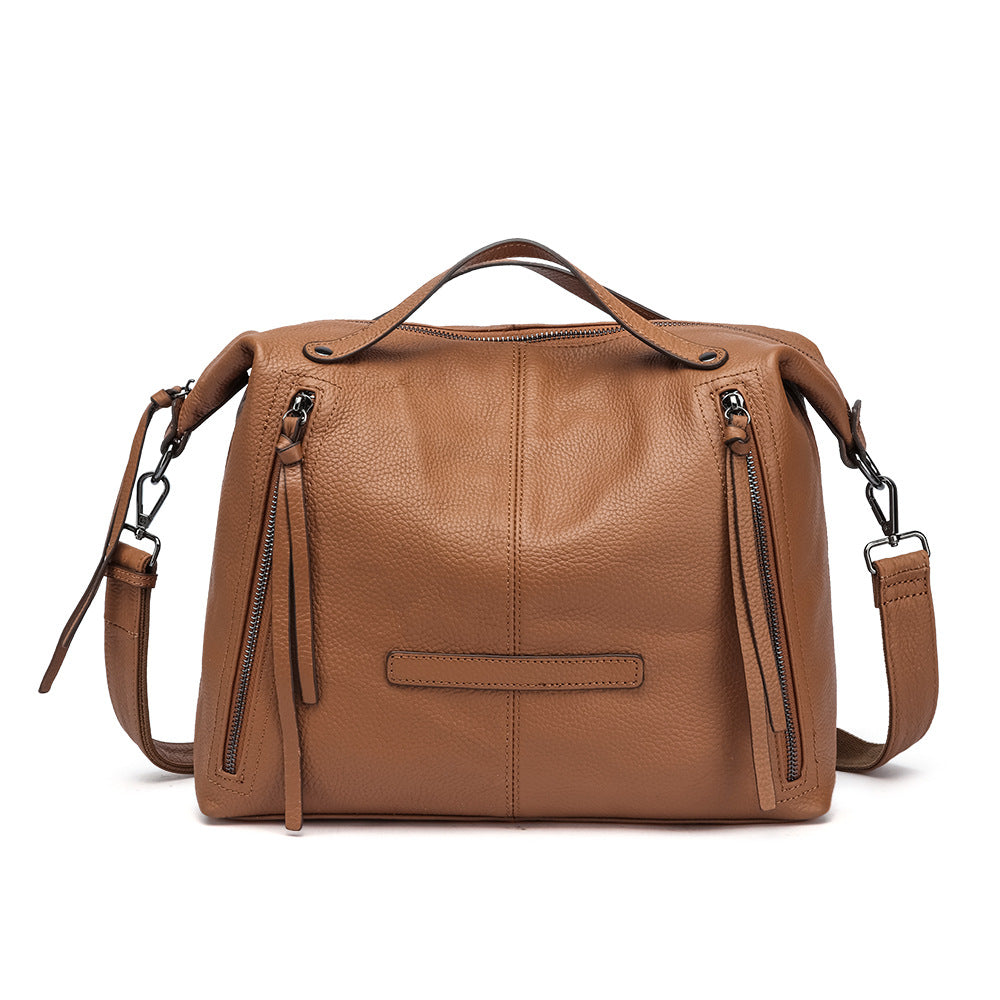 Women's High-grade Large Capacity Stylish Simple Versatile Autumn Pillow Light Bags