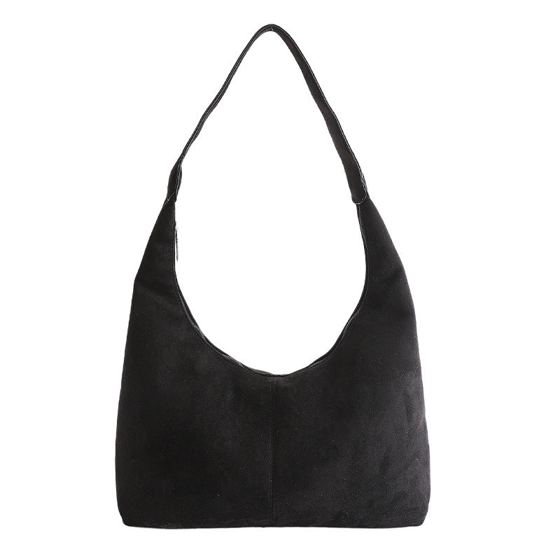 Women's Retro Fashion Frosted Large Capacity Western Style Good-looking Stylish Women's Shoulder Bag