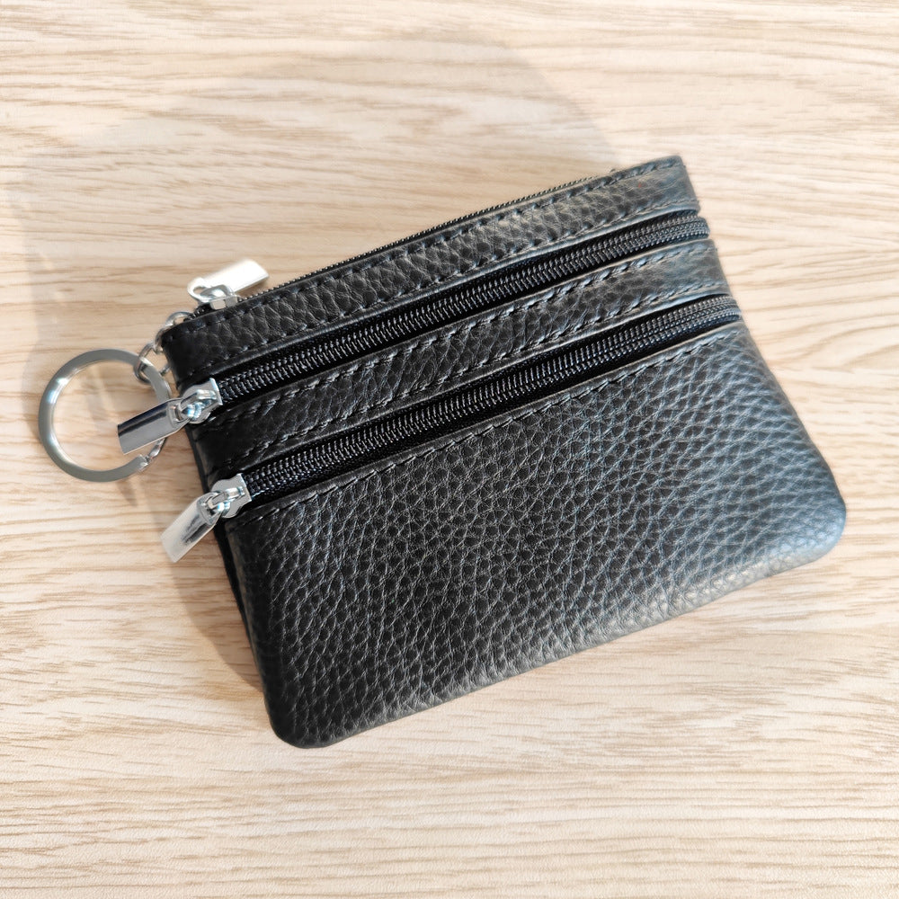 Women's Genuine Leather Business Short For Card Holder