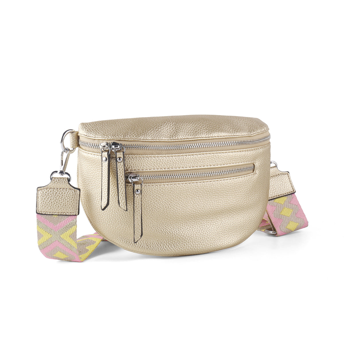 Women's Trendy Large Capacity Zipper Compartment Fashion Nation Pattern High-grade Bags