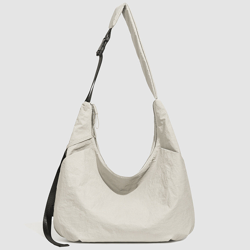 Women's Be Underarm Solid Color Large Capacity Women's Shoulder Bag