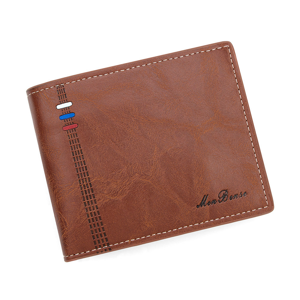 Men's Fashion Short Multiple Slots Large Capacity Men's Wallet