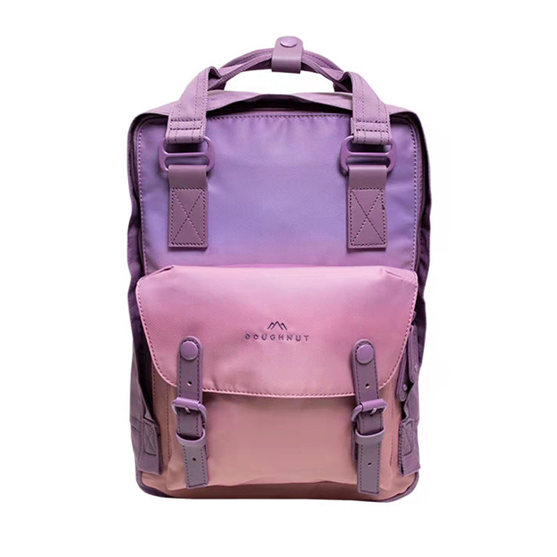 Women's & Men's & Doughnut Macaron Color Portable Gymnastic Backpacks