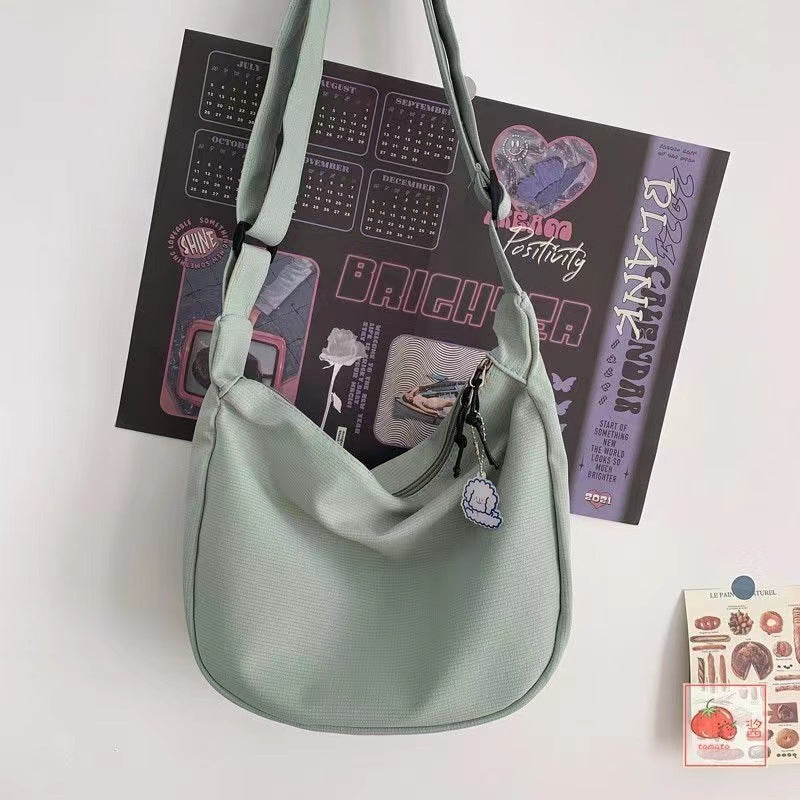 Women's Spring Fashion Waffle Large Capacity Shoulder Bags