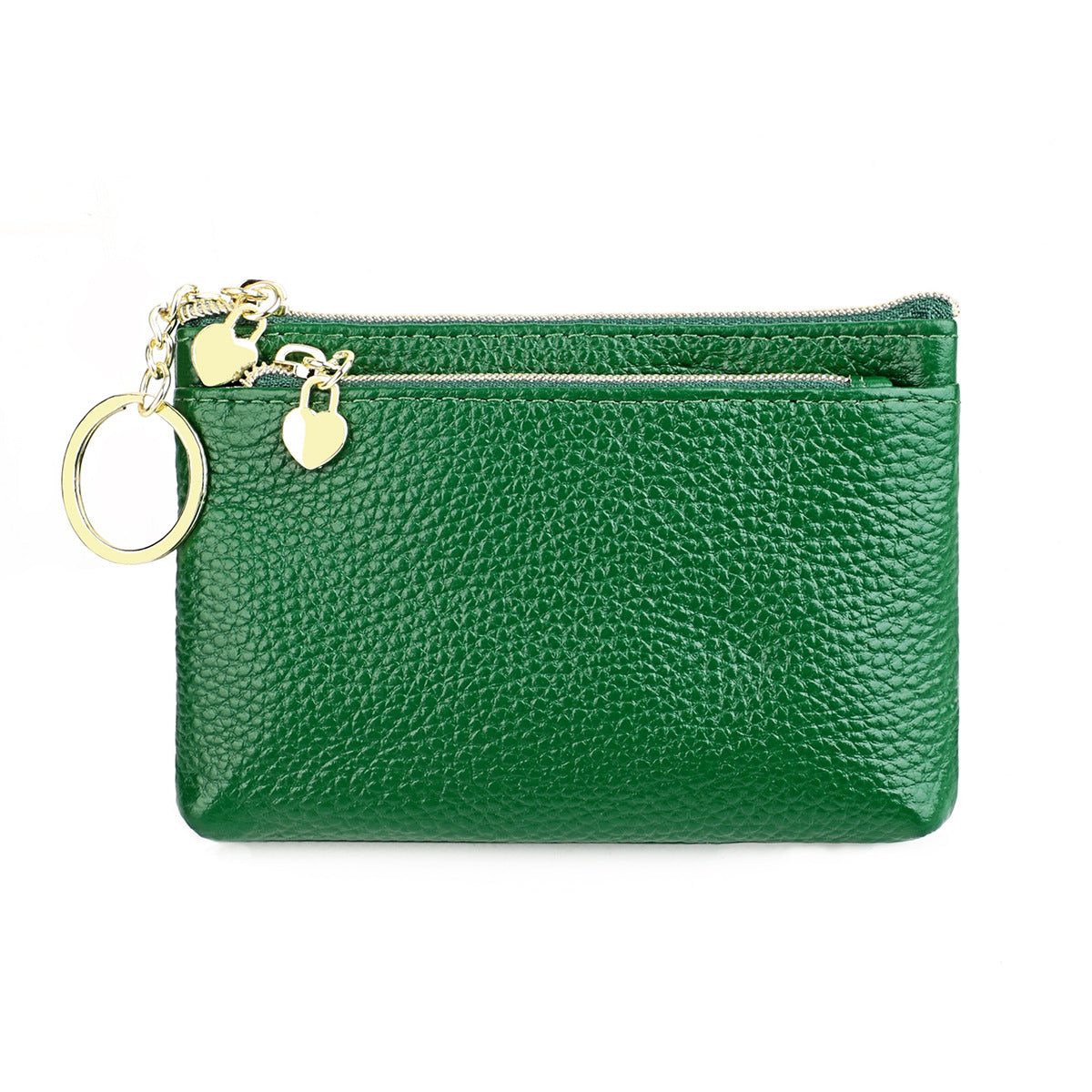 Women's Slouchy Leather Car Multifunctional Compact Coin Purses