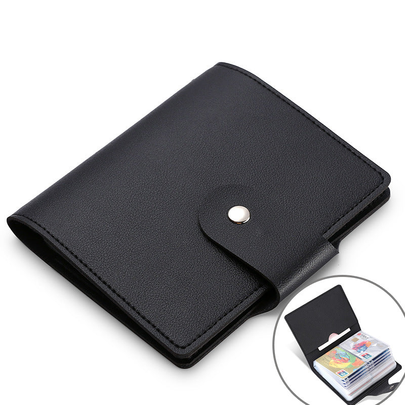 Women's & Men's Large Capacity Swiping Storage Multiple Slots Card Holder