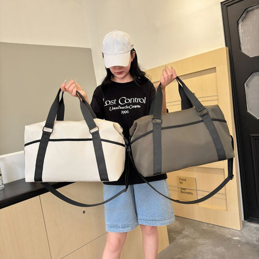 Women's Color Portable Yoga Dry Wet Separation Travel Bags