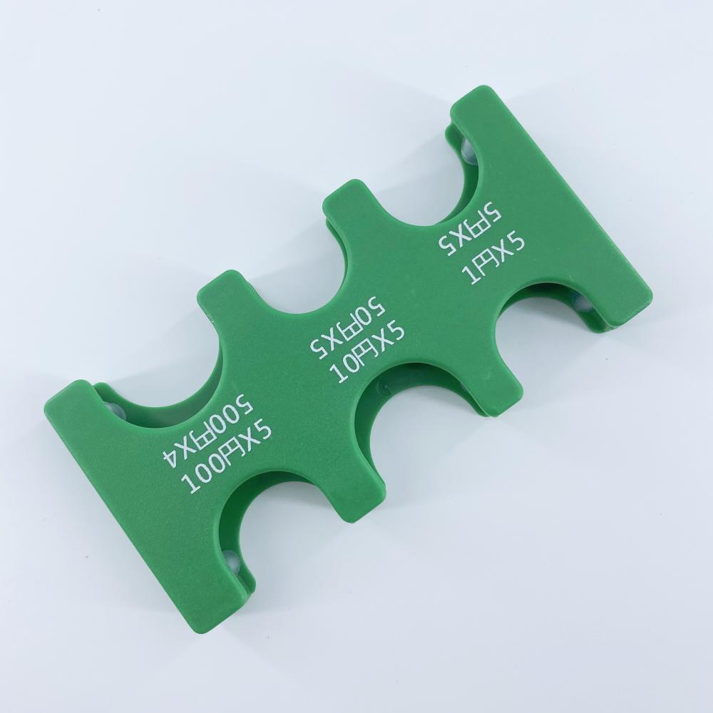 Glamorous Classic Plastic Classification Portable Storage Coin Purses