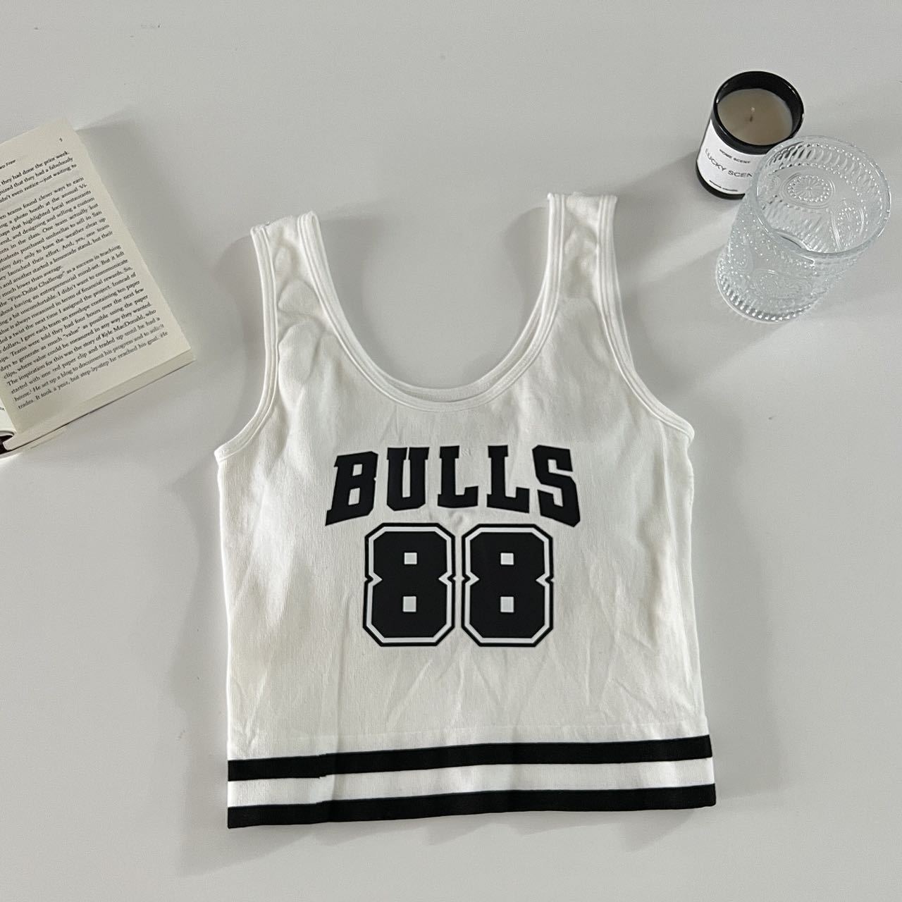 Women's Vest With Chest Pad Fixed Cup Sleeveless Tanks Camis