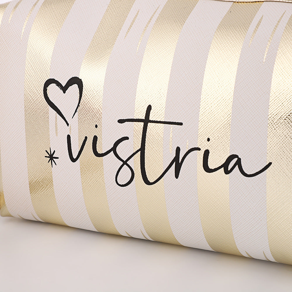 Charming Pretty Portable Zipper Multifunctional Storage Makeup Bag