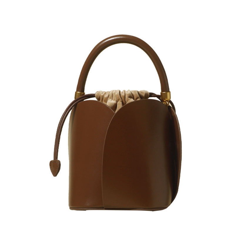 Women's Design Vegetable Basket High-grade Petal Handbags