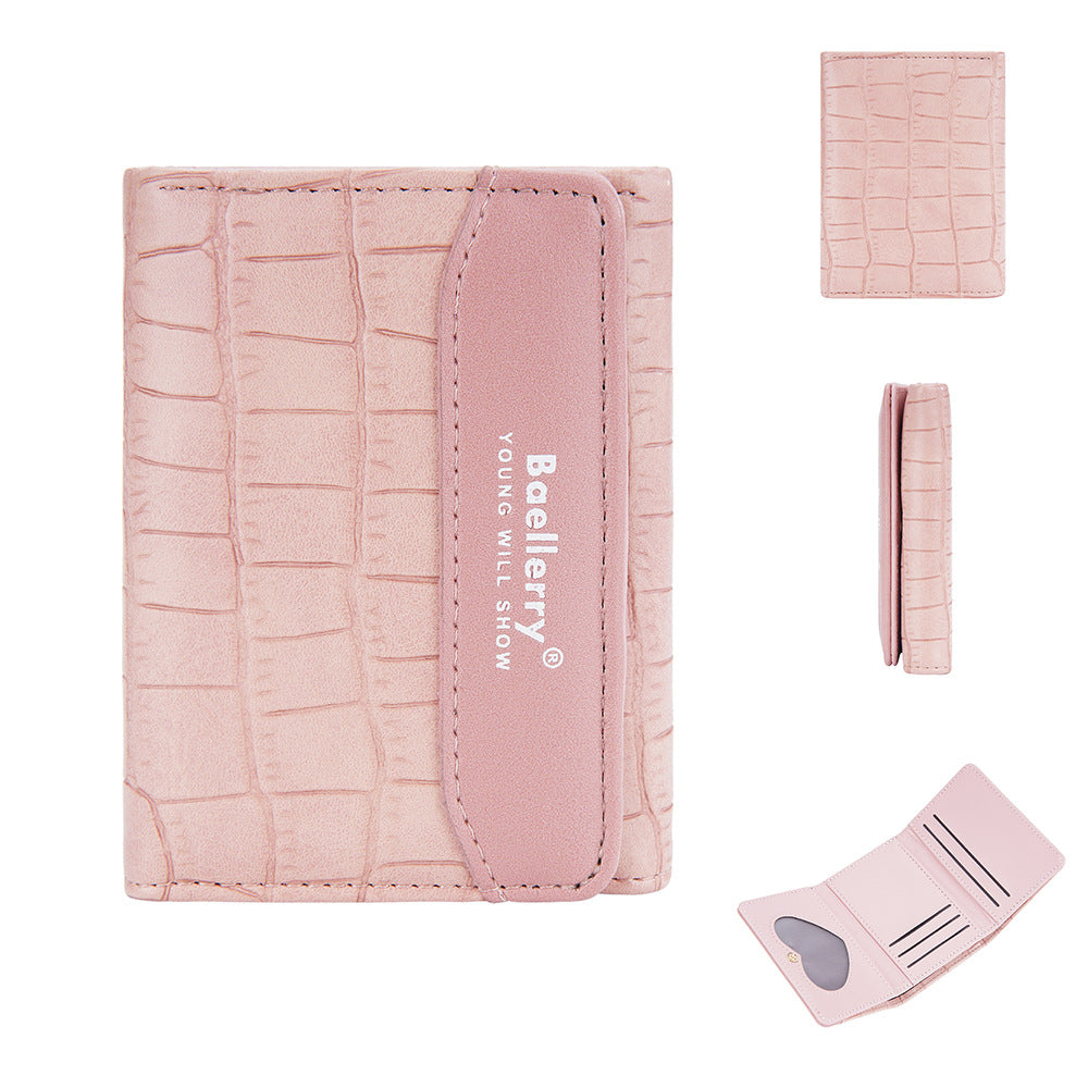 Women's Vertical Fashion Tassel Multiple Slots Purses