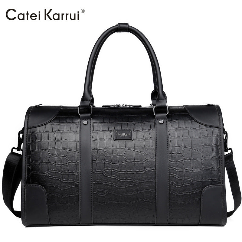 Men's Traveling Large Capacity Long Short Trip Handbags