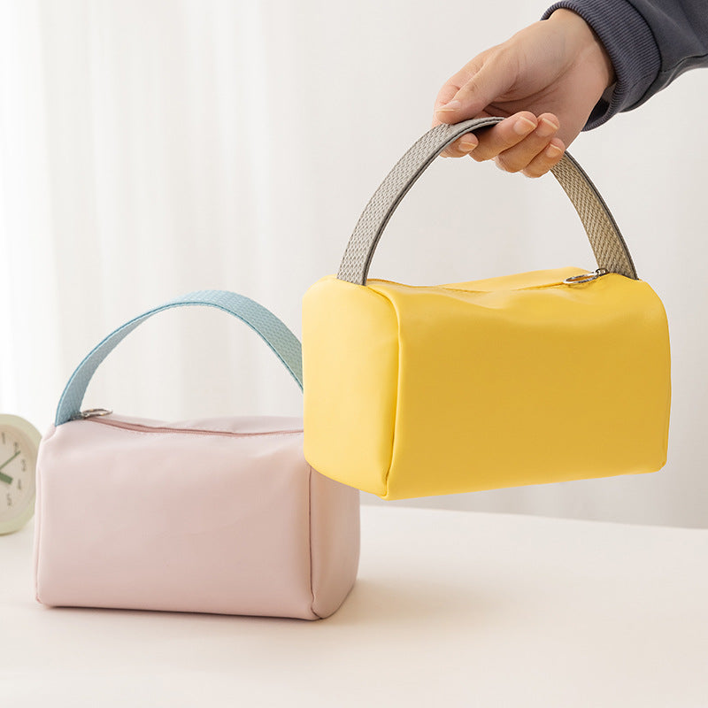 Hand Gift Storage Leather Large Capacity Makeup Bag
